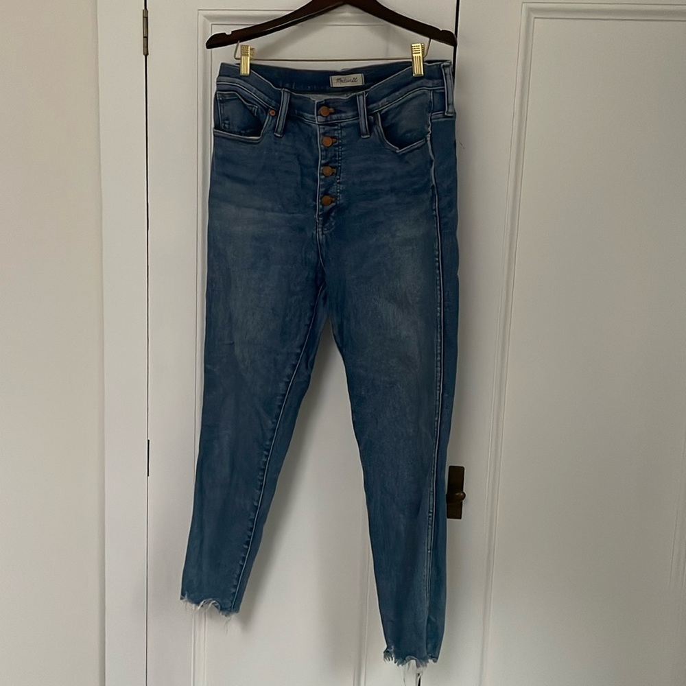 Madewell size 32 button fly jeans